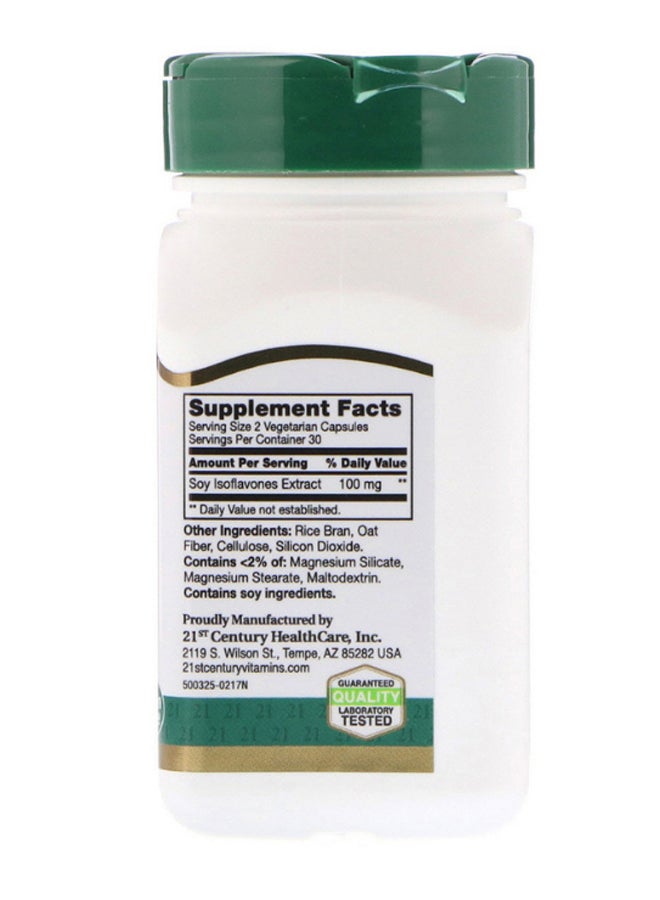 القرن الحادي والعشرون خلاصة آيسوفلافونز الصويا الموحدة - 60 كبسولة - Image 2